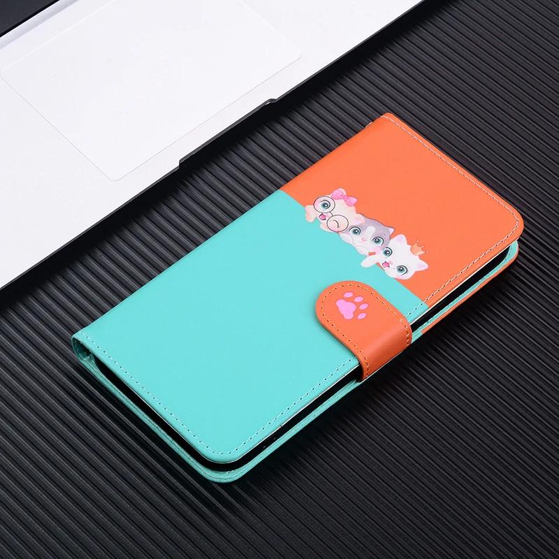 Phone Wallet Flip Case For iPhone 16 15 Pro Max 14 Plus 13 mini 12 Pro 11 10 XR XS X 10 7 8 6 6S Plus SE Cute Frog Back Cover