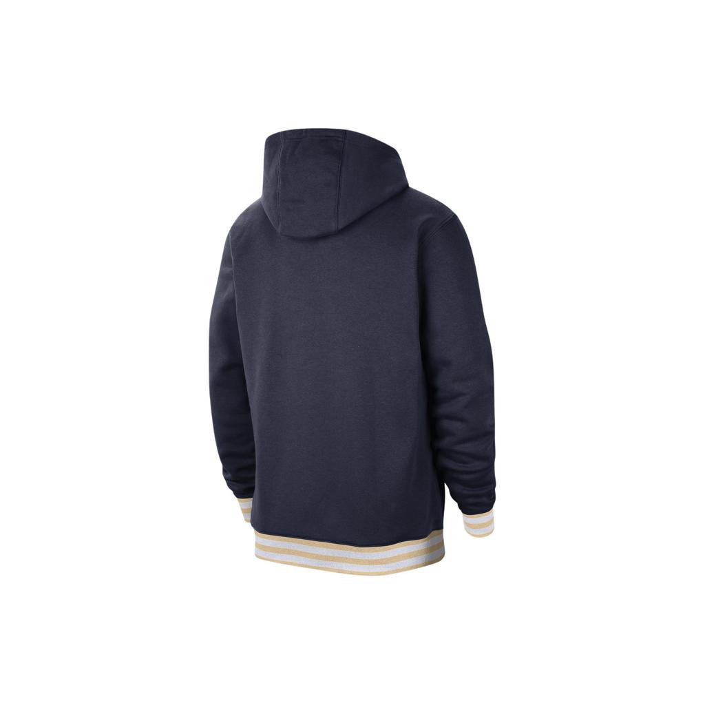 Nike Аризона Принт Букв Колорблок Удобное Худи Мужские худи Темно-синий FJ9791-419