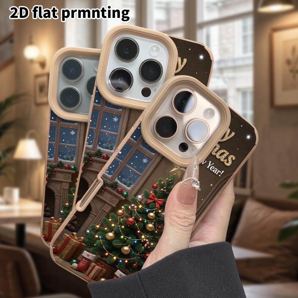 Phone Case: Lambskin 2D Flat Samsung Galaxy A34 A35 M05 M06 S20 S22 S21 FE Plus 5G Protective Case, Classic Christmas, Christmas and Halloween Gift