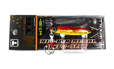 JACKALL Metal Jig Binbin Metal TG Type Throw 30 г Красное золото