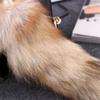 Bag Charm Plush Fur Keyring Bag Tassel Pompom Pendant Fashion Animal Tail Pendant  Handbag Pendant
