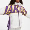 Nike Ambush X Nba Lakers с буквенным принтом, свободная хлопковая куртка с длинными рукавами и капюшоном, женская верхняя одежда, белая DB9564-121