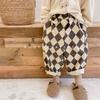 2022 Children's Autumn Clothing New Products Children's Korean Autumn Wash Cotton Trousers Casual Pants