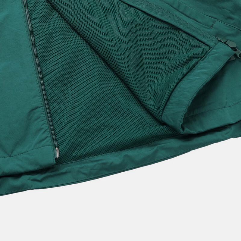 adidas Мужская тканая куртка с капюшоном в стиле колор-блок