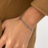 Gold Silver Color Wrap Beaded Bracelets Round Beads Party Jewelry Snake Chain Bracelet  Women