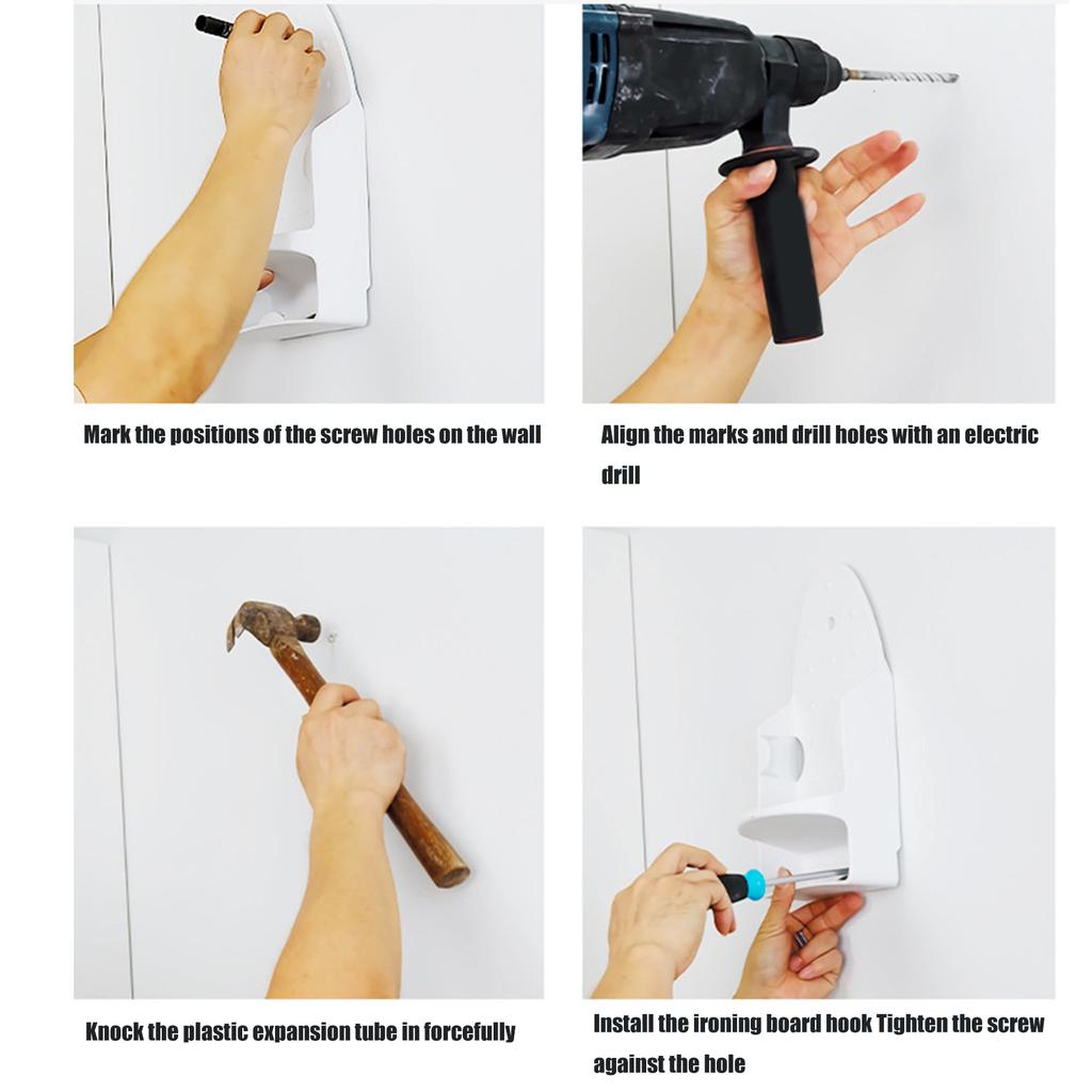 Прочный железный держатель-органайзер с крючками для эффективного хранения дома и экономии места