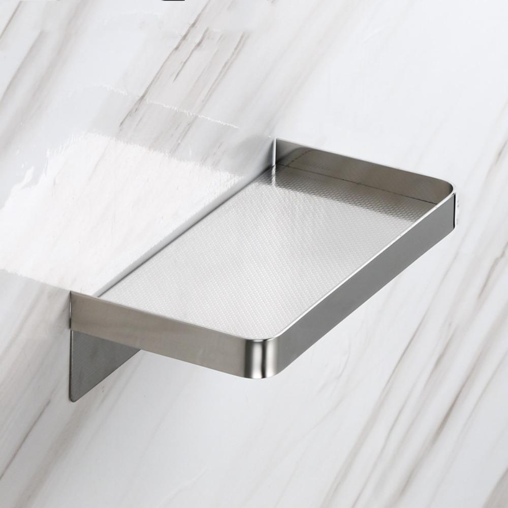 Настенный держатель для телефона без сверления, корзина для душа, подставка для бумаги, держатель для телефона в туалет, ванная комната