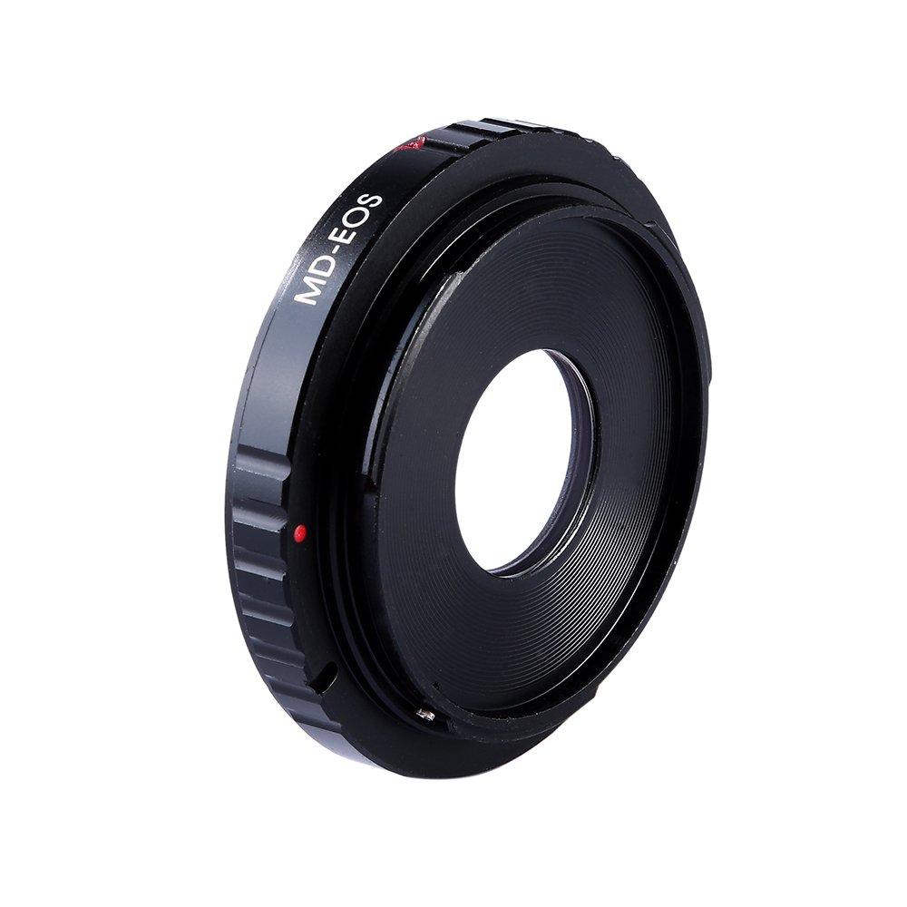 CONCEPT Mount Manufacturer Converts Minolta MD MC SR Mount Lenses to Canon EF Mount Includes Infinity Corrected Lens K&F MD-EOS Adapter, Direct,