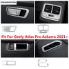 Head Light Lamp Glove Box Dashboard Air Conditioning AC Vent Outlet Cover Trim Accessories For Geely Atlas Pro Azkarra