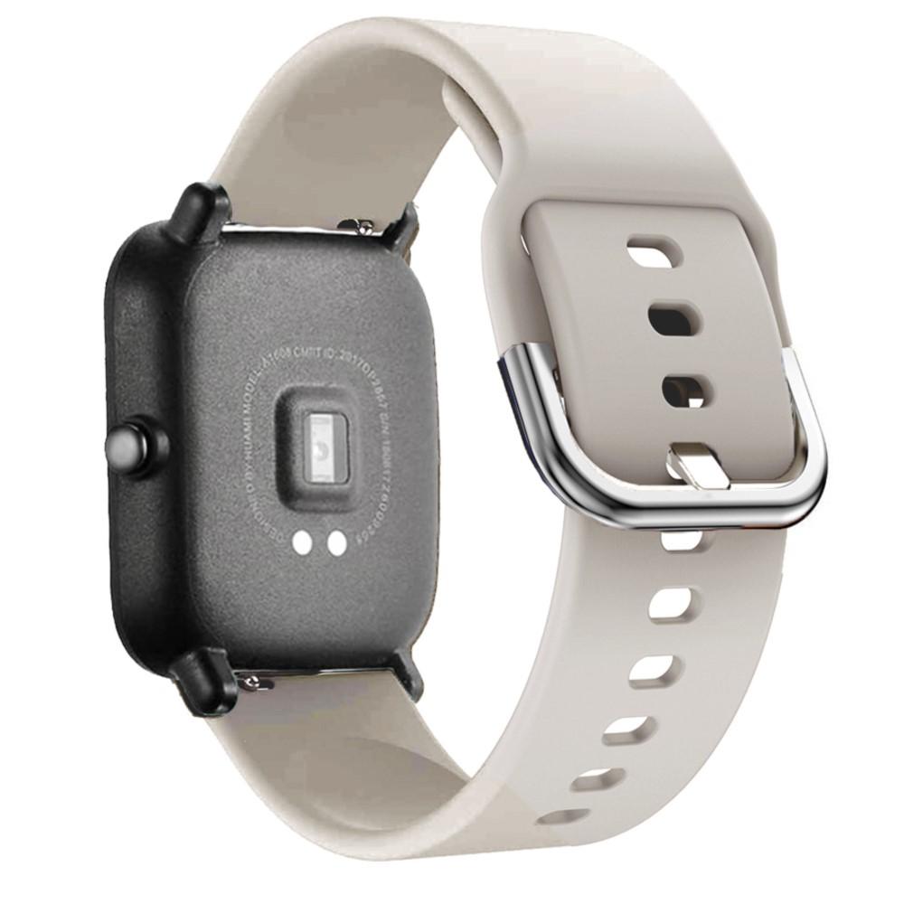 20 мм 22 мм ремешки для часов для Amazfit GTS/2/2e/4/3/GTS2 Mini/GTR 4/47 мм/GTR2/2e/3 спортивный силиконовый браслет Amazfit bip 6 5 3 U band