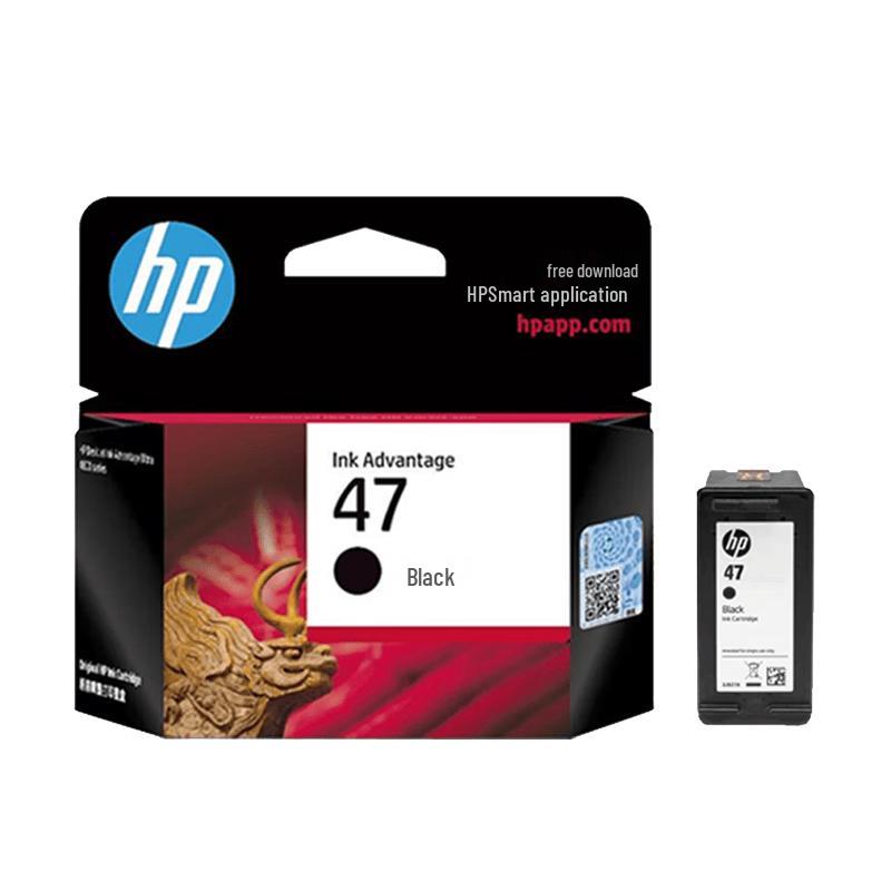 HP 47 оригинальный картридж с черными чернилами