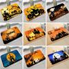 Horror Ghost Pumpkin Doormat Non-Slip Floor Mat Creative Outdoor Carpet Kitchen Bathroom