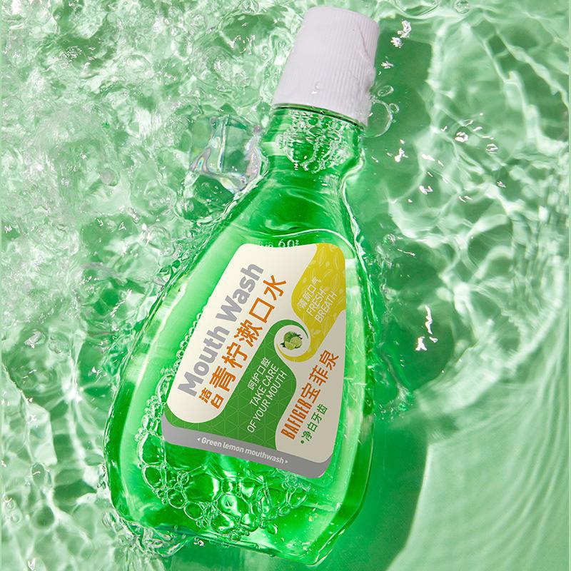 Ополаскиватель для полости рта Baofeiquan Lemon Fresh — портативный, фруктовый и прохладный уход за полостью рта