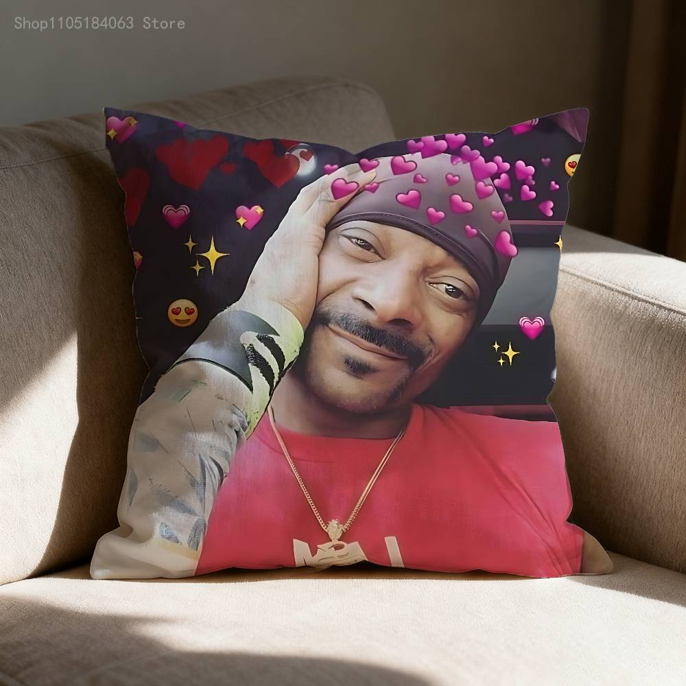 S-Snoop D-Dogg Наволочки Спальня Гостиная Диван Домашний Декор Полиэстер Наволочка на Подушку с Молнией