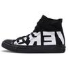Chuck Taylor All Star Hi Personality Comfortable Versatile Canvas Shoes Unisex Sneakers Black White 160887F