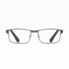 RBENN Stainless Steel Men Business Reading Glasses for Reader Mens Presbyopia Optical Eyeglasses +1.0 1.5 2.0 2.5 3.0 3.5 4.0