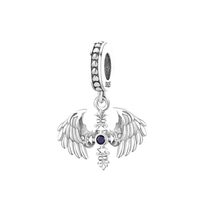 Новый Медный Крест Иисуса Святая Библия Подвеска Шармы Бусины Подходят для Оригинального Браслета Сделай Сам 3мм-5мм Женский Подарок