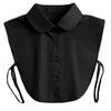Women False Collar for Mens Business Formal Shirt Detachable Collar Button Down Fake Collar White Blue Pink Neck Collar