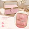 Internal Needle Pad Sewing Basket Organizer Detachable Tray DIY Sewing Kit  Sewing Mending