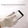 Cute Stretch Thicken Knitted Full Finger Women's Gloves Skiing Gloves Touch Screen