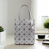 Zhaisan Fantasy Color Mini Geometric Diamond Handbag - Frosted Square Shoulder Bag for Women