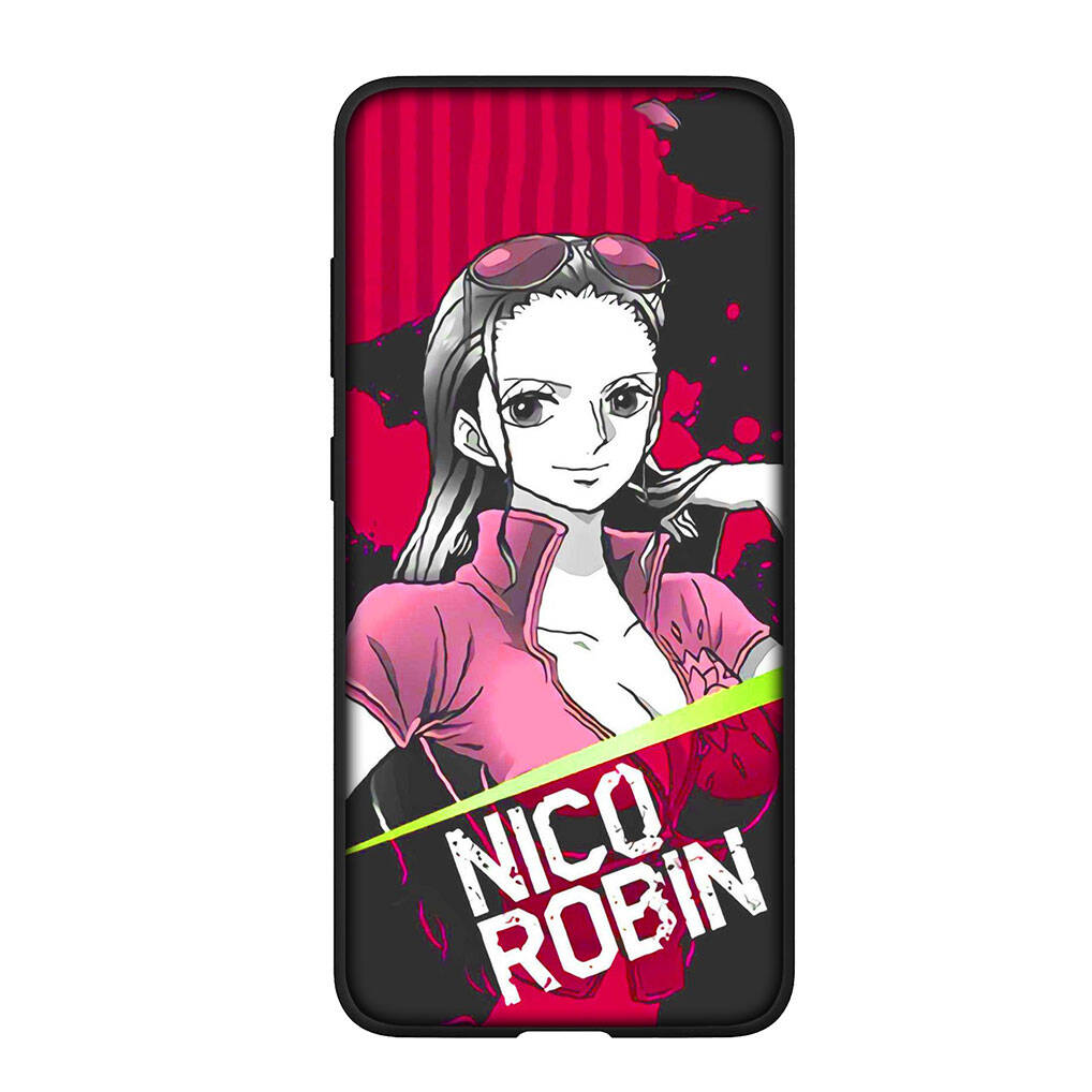 for Samsung Galaxy S25 S24 S23 Ultra FE Plus A17 A37 A57 A56 A55 A06 A16 A15 A36 A26 A35 A05 A25 A54 A34 Phone Case Anime Nico Robin One Piece Luffy