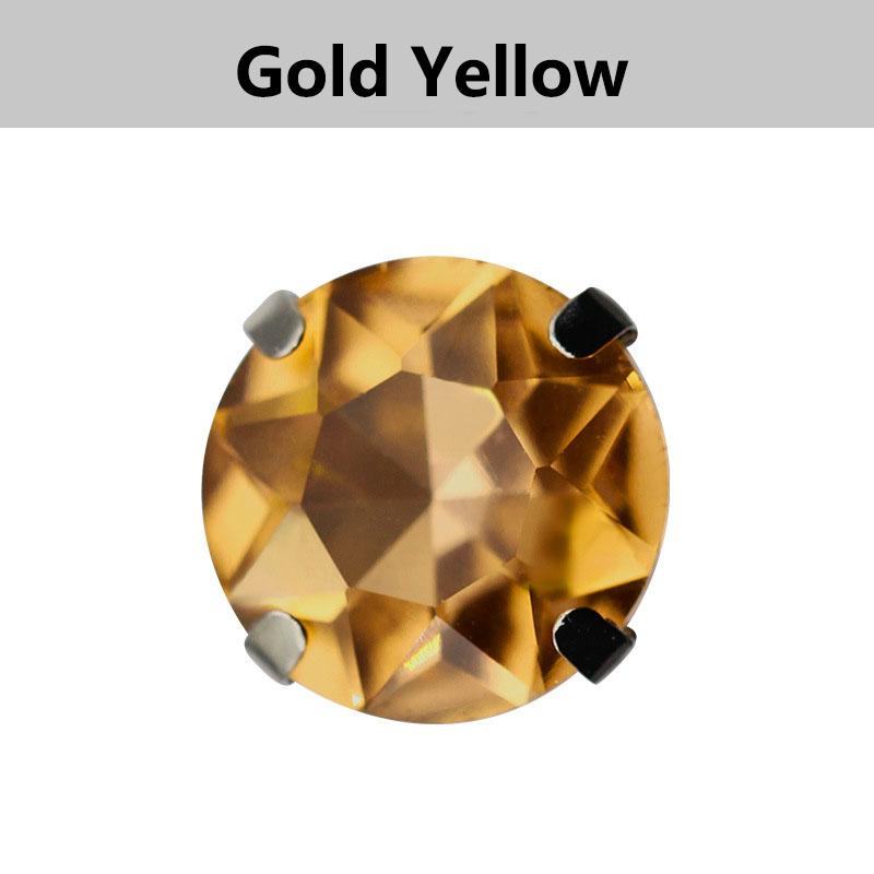 10 мм 20 шт./лот круглые пришивные стеклянные хрустальные стразы серебристый коготь с плоской задней частью чашка-коготь ремесленные бусины свободные многоцветные детали для самостоятельного шитья детали для ручного шитья