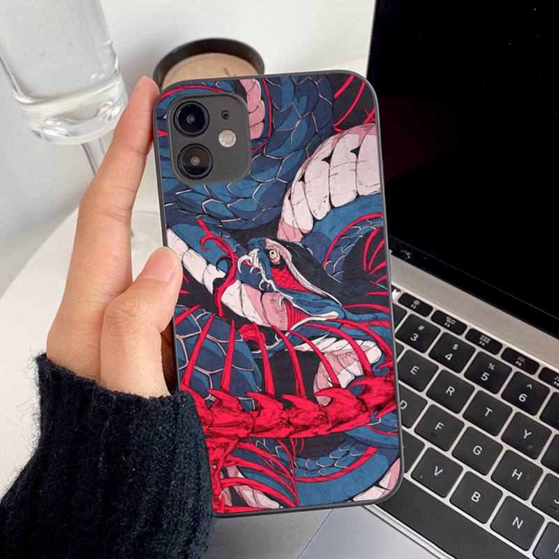 Чехол для телефона в японском стиле Art Japan для iPhone 13 8 7 6S Plus X 5S SE 2020 XR 11 12 mini pro XS MAX