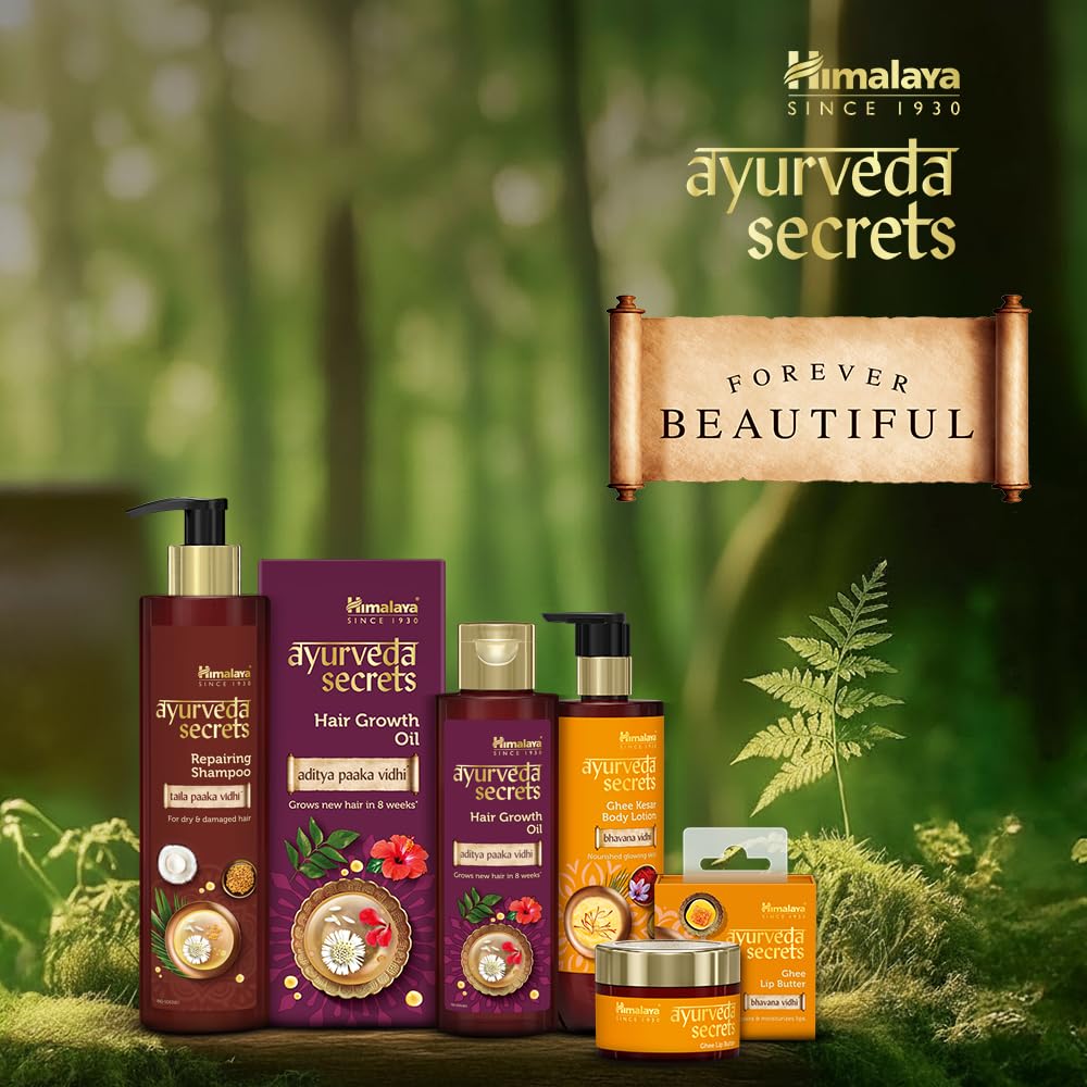 Himalaya Ghee Kesar Moisturizing Body Lotion For Dry Skin Deep Hydration Non Greasy Ayurvedic Care 400 ml Pack