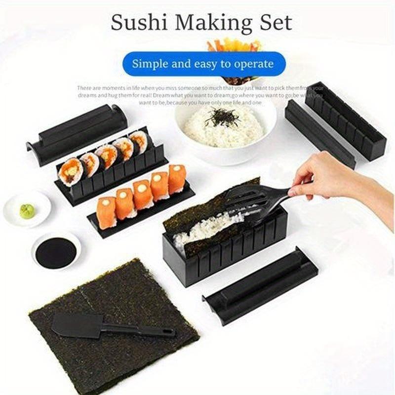 Useful Sushi Mould DIY Sushi Ware Kitchen Gadget Rice And Vegetable Roll Seaweed Sushi Roll Tool Household Cooker Tools