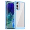 Чехол для Samsung Galaxy M55 5G/C55 5G/F55 5G с ТПУ рамкой и прозрачной акриловой задней панелью, защитная крышка для телефона