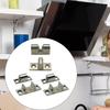 Range Hood Panel Fastener Kit Kitchen Appliance Repair Parts Replacement Easy to Install Metal latches Glass Panel Fixings