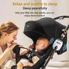 Portable Baby Stroller Rocker & Sleep Soother with White Noise and Bluetooth