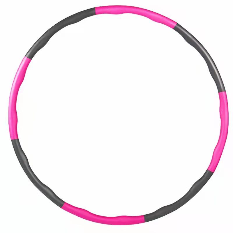 8-Section Detachable Weighted Foam Hula Hoop for Kids & Adults