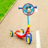 Trottinette à 3 roues pour enfants - Disney - Mickey - À partir de 2 ans - Guidon réglable 58-65 cm - Bleu ciel