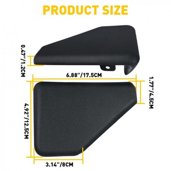 For 2015- Ford F150 running board REAR cap end RIGHT Passenger side step New