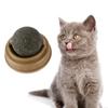Catnip Ball Self Adhesive Rotatable Safe Ingredients Dental Care Multipurpose Clean Teeth Natural Edible Catnip Ball Cat Wall Treats Pet Supplies