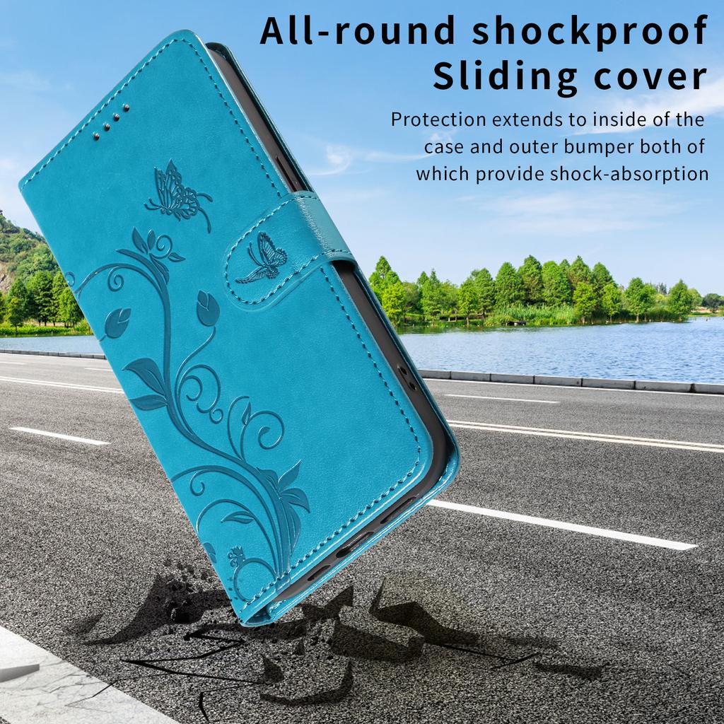 For Honor 400 Pro 5G (Глобальный) Чехлы из искусственной кожи с цветочным узором, кошелек-подставка, чехол для телефона с ремешком