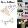 10/20pcs Gel Dyeing Dauber Assisted Coloring Ball Wool  Brush Leather Tool
