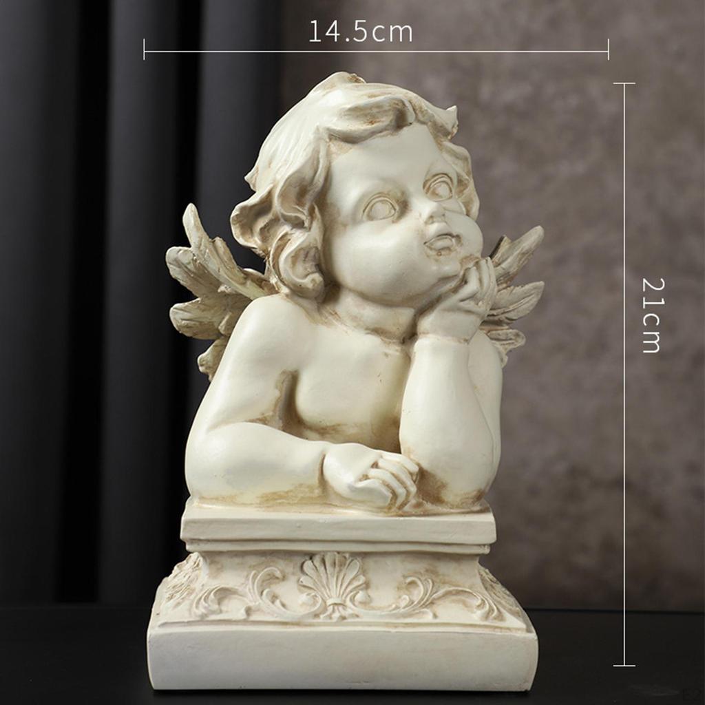 Статуэтка Ангела Фигурка Креативные Фигурки Статуи Ангелов Миниатюры для дома e Сказочный Сад