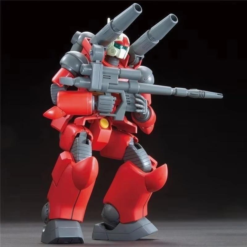 Ганканнон Лазерная Пушка HGUC 1/144 Сборная Модель Меха Фигурки Действия Игрушки-Пазлы для Мальчиков Настольное Украшение Подарок Коллекционный