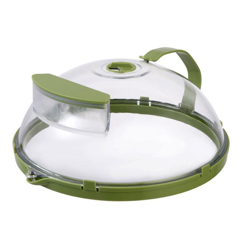 Крышка для микроволновой печи для еды, прозрачная крышка от брызг для микроволновой печи с пароваркой и ручкой, крышки для 10-дюймовых тарелок, кухонные гаджеты