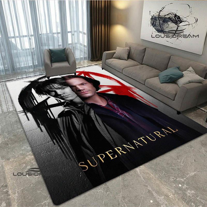 Supernatural Join the Hunt printed carpet Non-slip carpet outdoor carpets area rug bedroom decor rug for bedroom birthday gift