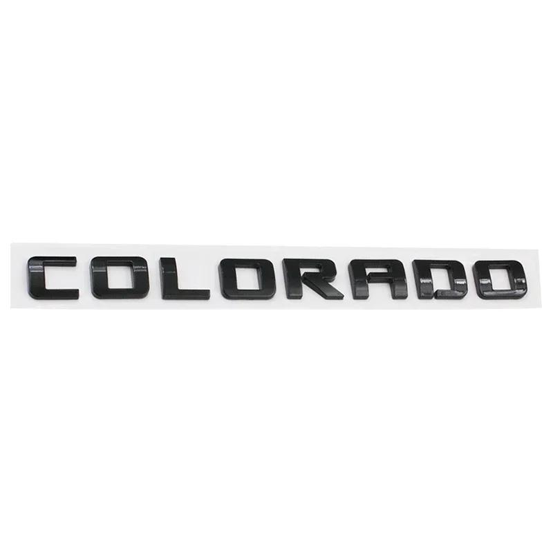 3D ABS Эмблема Наклейка на кузов автомобиля Задний багажник Значок Для chevrolet Colorado HIGH COUNTRY malibu XL silverado spark LT Аксессуары