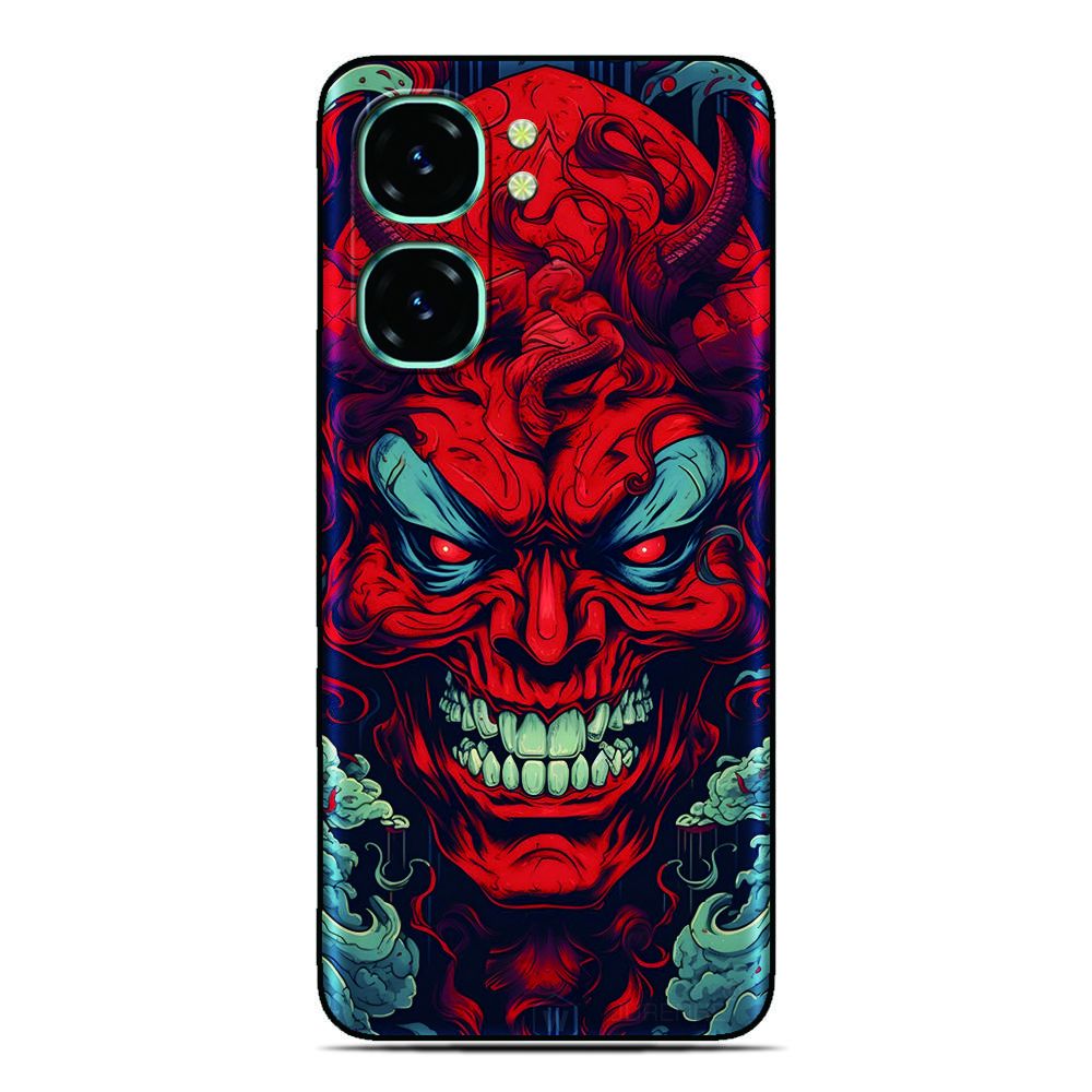 Samurai Mask Phone Case For Oukitel C69 C3 C2 C68 C62 C61 C57s C57 C58 P1 C1 Pro C59 C53 C51 C50 C38 C36 C35 C21 WP50 Cover