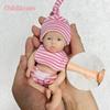 ChildDream 15 см Твердая силиконовая мини-кукла реборн всего тела Близнецы Эластичная растягивающаяся кукла-симулятор ладони Маленькие милые детские куклы для детей Playmate Toy