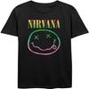 Nirvana 'Sorbet Ray Smile' (черный) Футболка (средний)