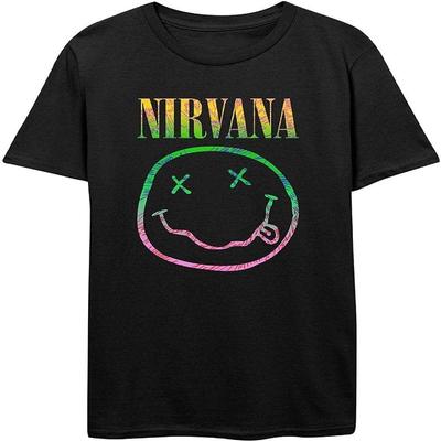 Nirvana 'Sorbet Ray Smile' (черный) Футболка (средний)