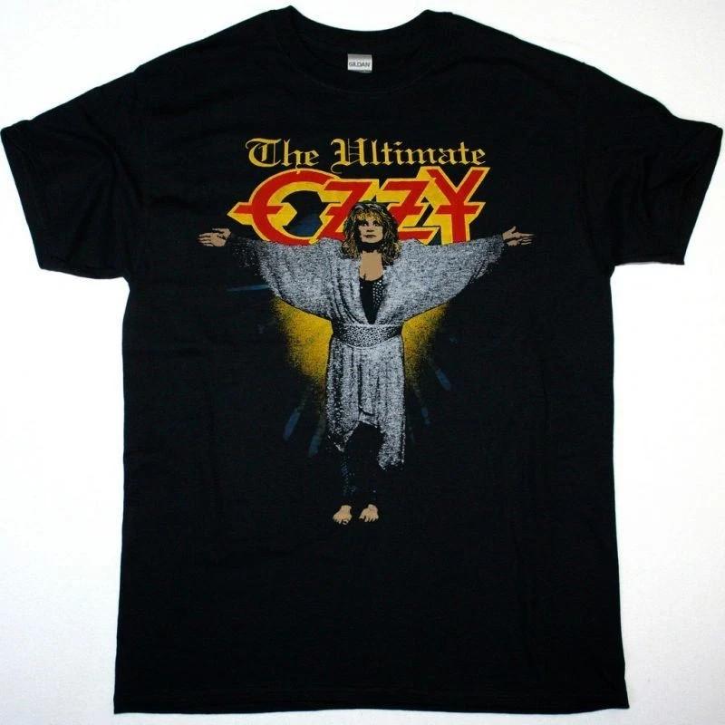 Винтажная черная футболка унисекс Ozzy Osbourne The Ultimate Tour '86