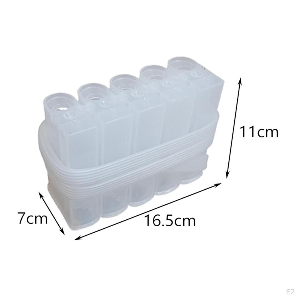 Система непрерывной подачи чернил своими руками, заправка 5 цветных бытовых прочных картриджей для принтеров, внешний вид